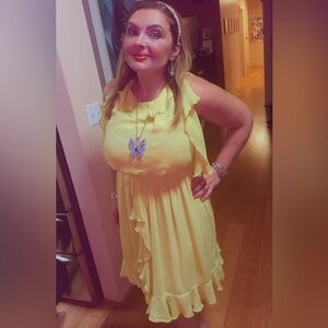 Prabal Gurung Vibrant Yellow Dress